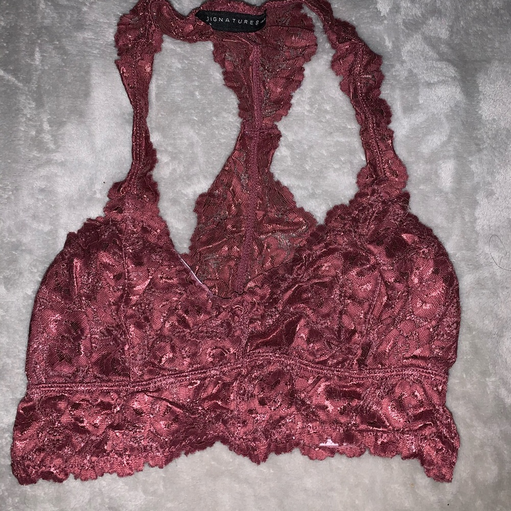 Pink bralette
